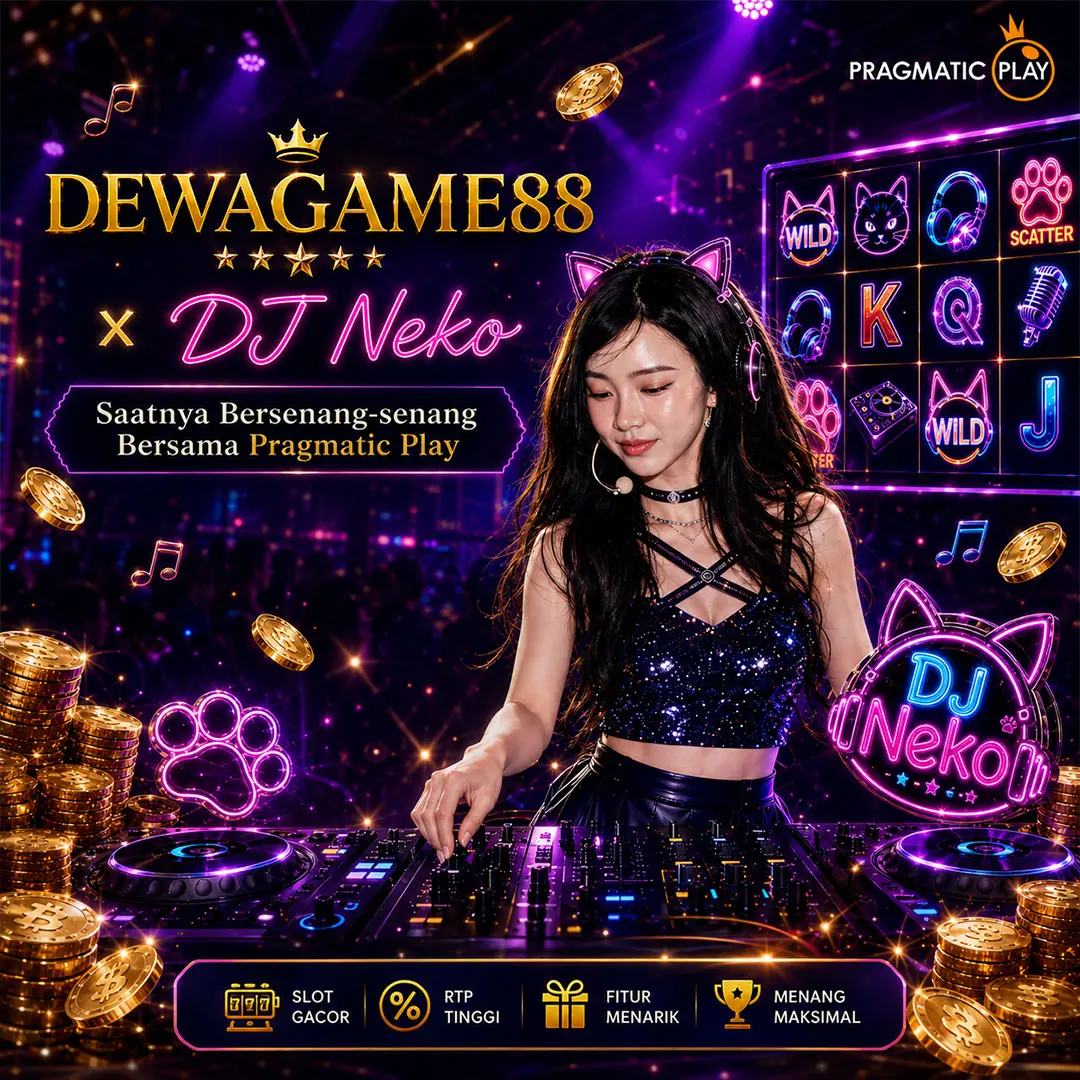 DEWAGAME88 x DJ Neko — Saatnya Bersenang-senang Bersama Pragmatic Play